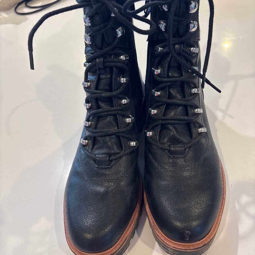 Nine West combat boots